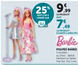 Hyper U BARBIE Poupee offre