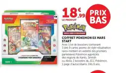 Hyper U POKEMON Coffret pokemon ex mars start offre