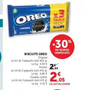 Hyper U OREO Biscuits offre