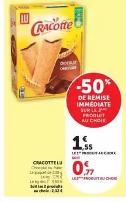 Hyper U LU Cracotte offre