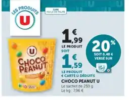 Hyper U U Choco peanut offre