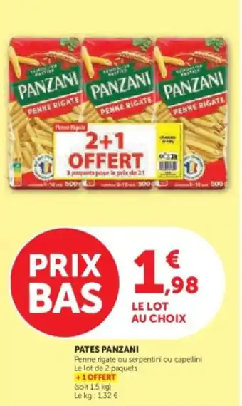 Hyper U PANZANI Pates offre