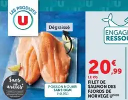 Hyper U U Filet de saumon des norvege offre