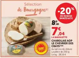 Hyper U Charolais aop le chevrier des crayse offre