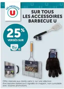 Hyper U Sur tous les accessoires barbecue offre