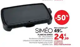 Hyper U SIMÉO Plancha offre