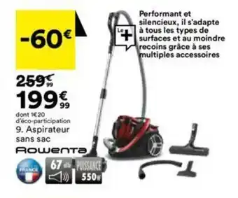 BUT Aspirateur sans sac offre