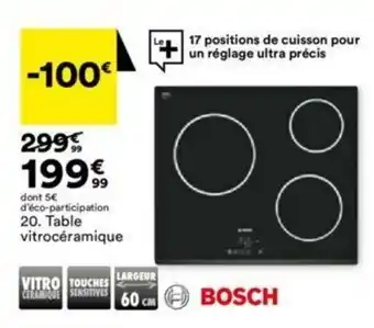 BUT Table vitrocéramique offre
