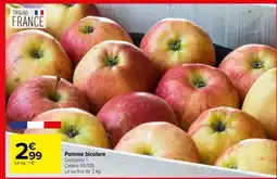 Carrefour Pomme bicolore offre