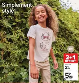 Carrefour Le tee-shirt offre