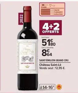 Carrefour Château Saint-Lô offre