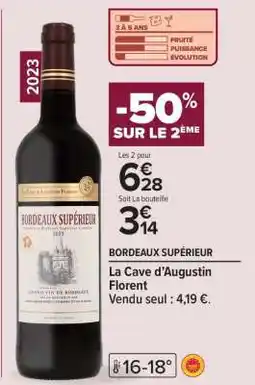 Carrefour BORDEAUX SUPÉRIEUR offre