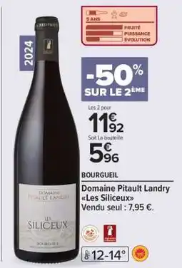 Carrefour Domaine Pitault Landry Les Siliceux offre