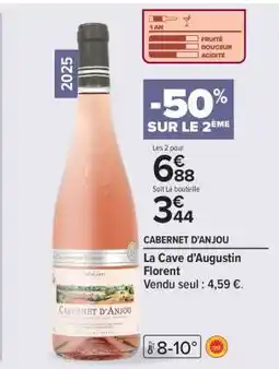 Carrefour CABERNET D'ANJOU offre
