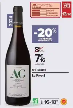 Carrefour BOURGUEIL Le Pivert offre