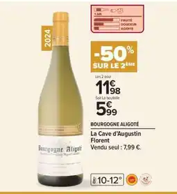 Carrefour BOURGOGNE ALIGOTE offre