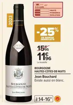 Carrefour BOURGOGNE HAUTES CÔTES DE NUITS offre
