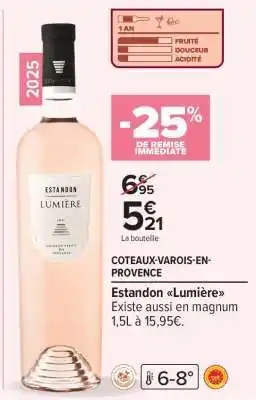 Carrefour ESTANDON LUMIÈRE offre