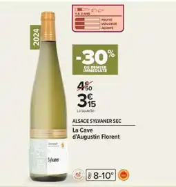Carrefour ALSACE SYLVANER SEC offre