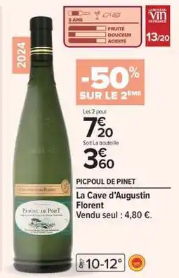 Carrefour PICPOUL DE PINET offre