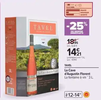 Carrefour La Cave d’Augustin Florent offre