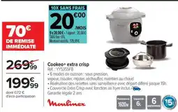 Carrefour Cookeo + Extra crisp offre