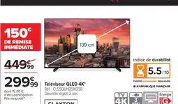 Carrefour Téléviseur QLED 4K offre