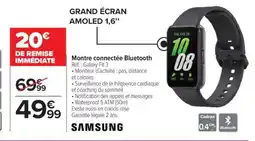 Carrefour Montre connectée bluetooth offre