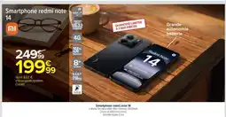 Carrefour Smartphone redmi note 14 offre