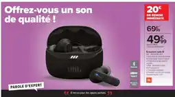 Carrefour Écouteurs sans fil offre