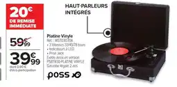 Carrefour Platine vinyle offre