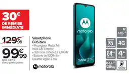 Carrefour Smartphone G06 bleu offre