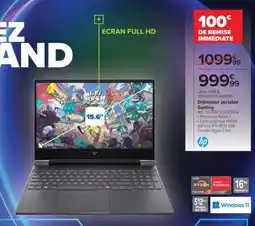 Carrefour Ordinateur portable Gaming offre