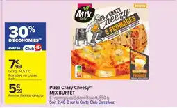 Carrefour Market Pizza Crazy Cheesy offre