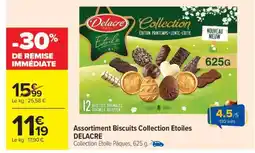 Carrefour Market Assortiment Biscuits Collection Etoiles DELACRE offre