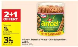 Carrefour Market Sticks et Bretzels d’Alsace Offre Saisonnière ANCEL offre