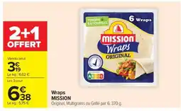 Carrefour Market WRAPS MISSION offre