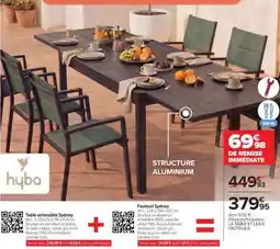 Carrefour Market Table extensible Sydney offre