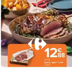 Carrefour Agneau : gigot*** à rôtir offre