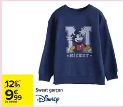 Carrefour Sweat Garçon offre