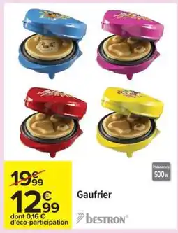 Carrefour Gaufrier offre