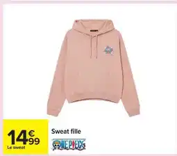 Carrefour Sweat Fille offre