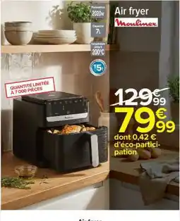 Carrefour Air Fryer Moulinex offre