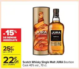 Carrefour Scotch Whisky Single Malt JURA offre