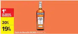 Carrefour Pastis de Marseille 'Ricard' offre