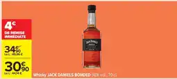 Carrefour Whisky JACK DANIELS BONDED offre
