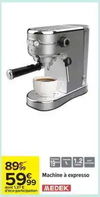 Carrefour Machine à expresso offre