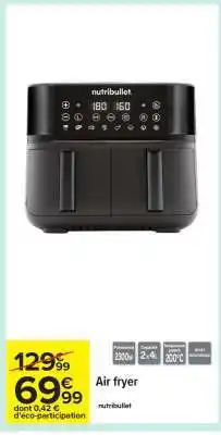 Carrefour AIR FRYER offre