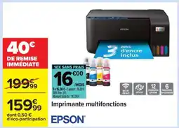 Carrefour Imprimante Multifonctions Epson offre