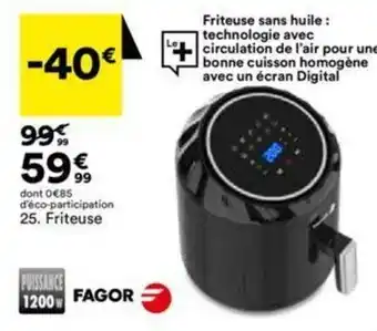BUT Friteuse offre